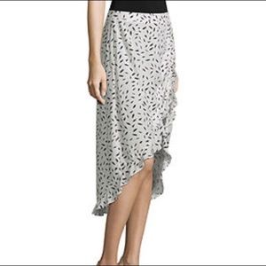 JCPenny Society + Stitch Cinched Ruffle Skirt